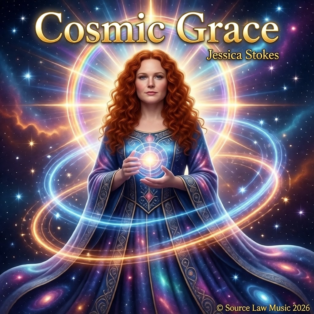 Covered By Cosmic Grace (Faith and Healing Artwork