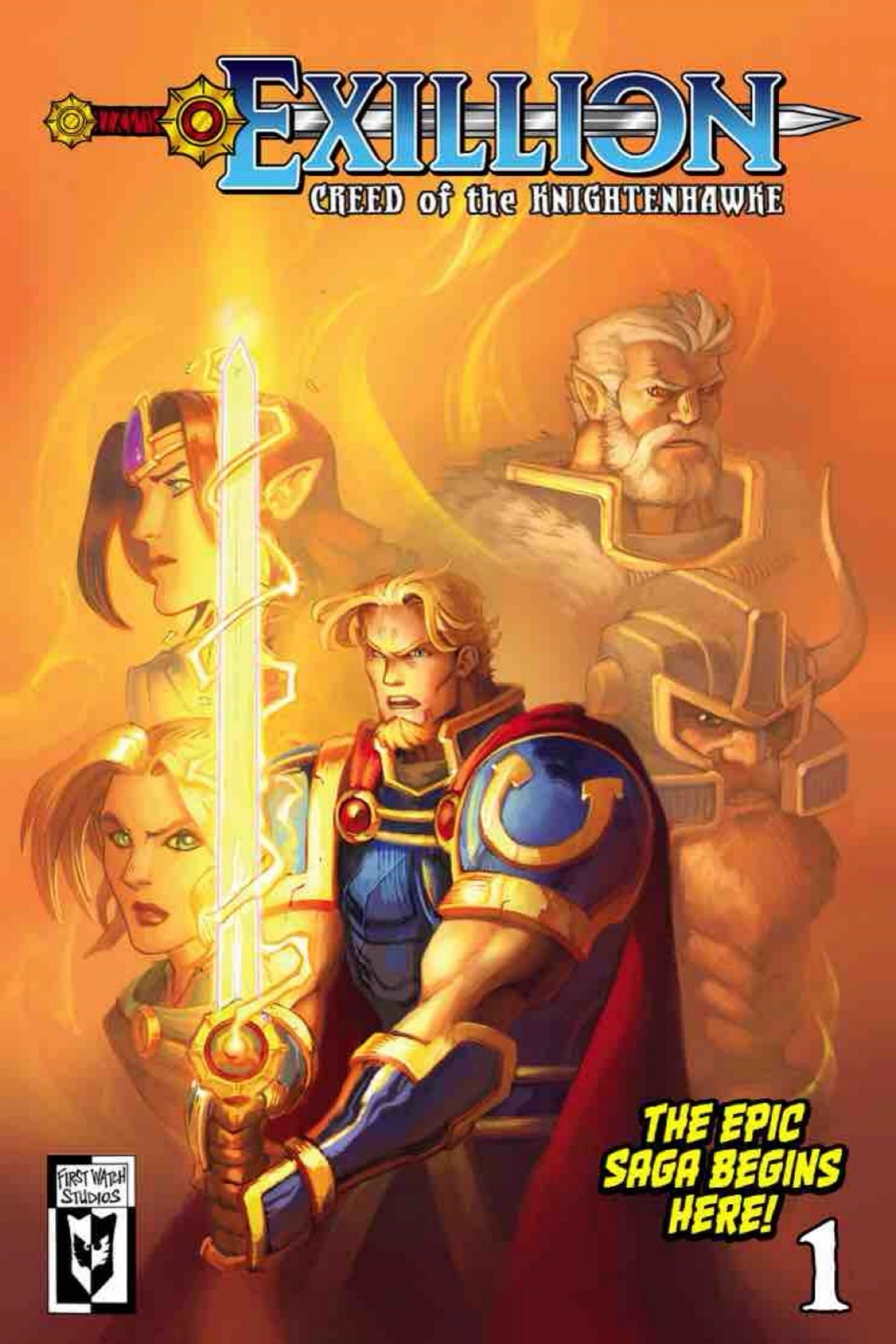 Exillion: Creed of the Knightenhawke issue 1